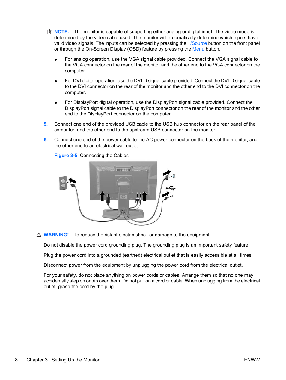 HP ZR24w 24-inch S-IPS LCD Monitor User Manual | Page 16 / 53