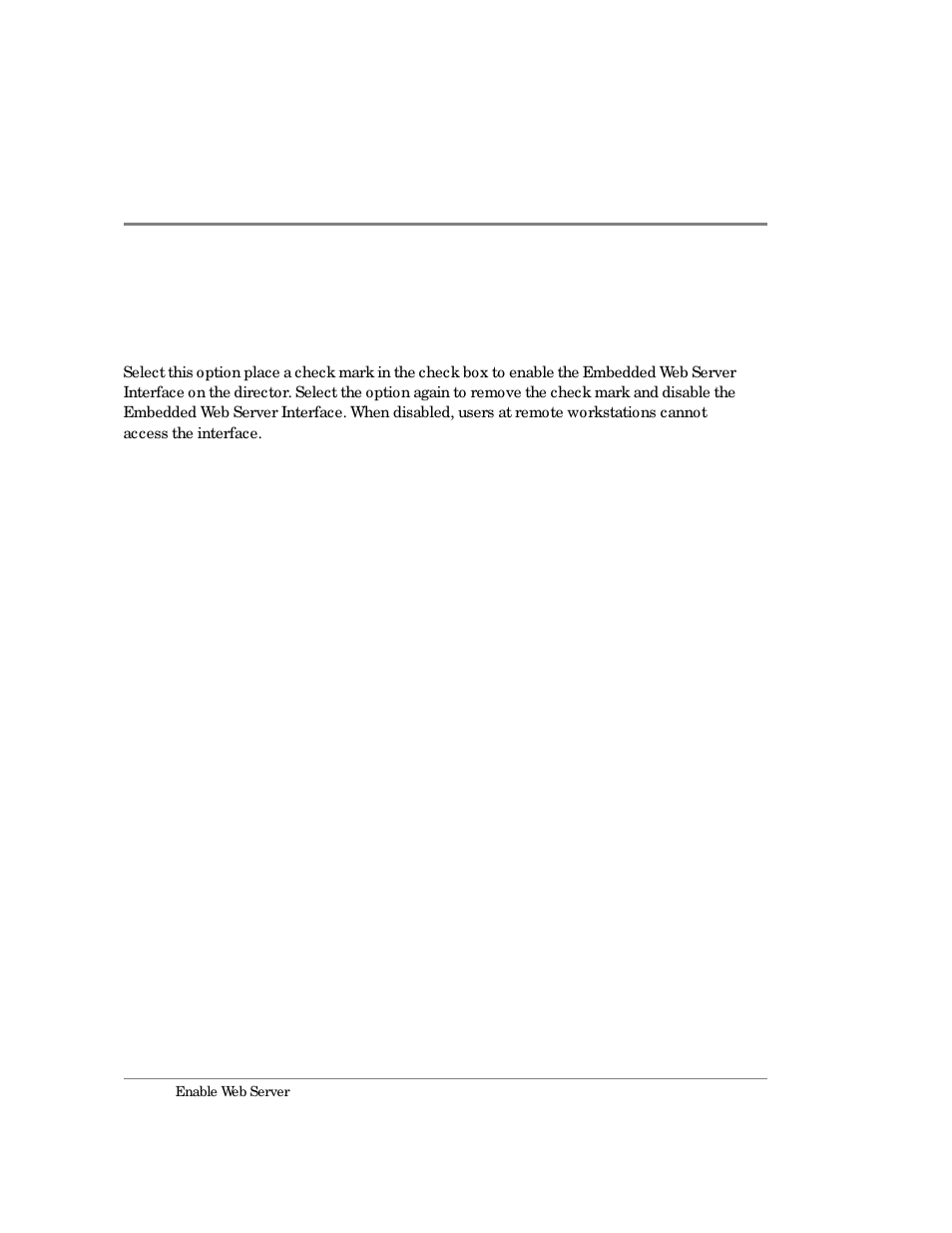 Enable web server | HP Surestore 64 Director Switch User Manual | Page 160 / 260