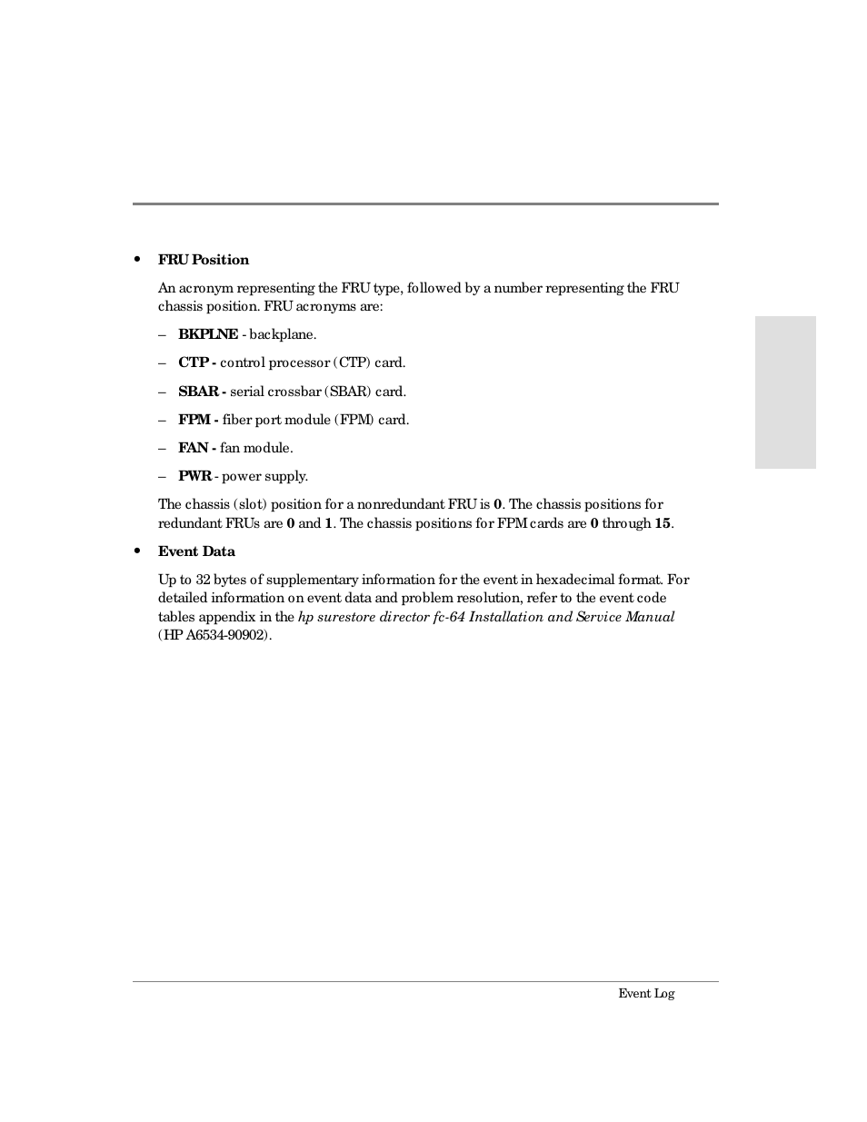 HP Surestore 64 Director Switch User Manual | Page 171 / 260