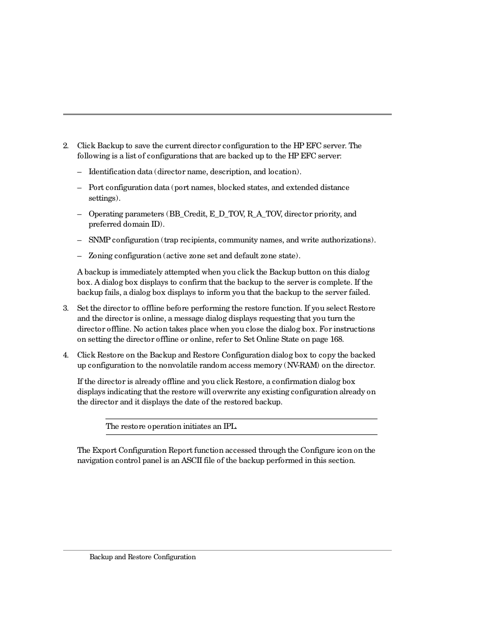 HP Surestore 64 Director Switch User Manual | Page 190 / 260