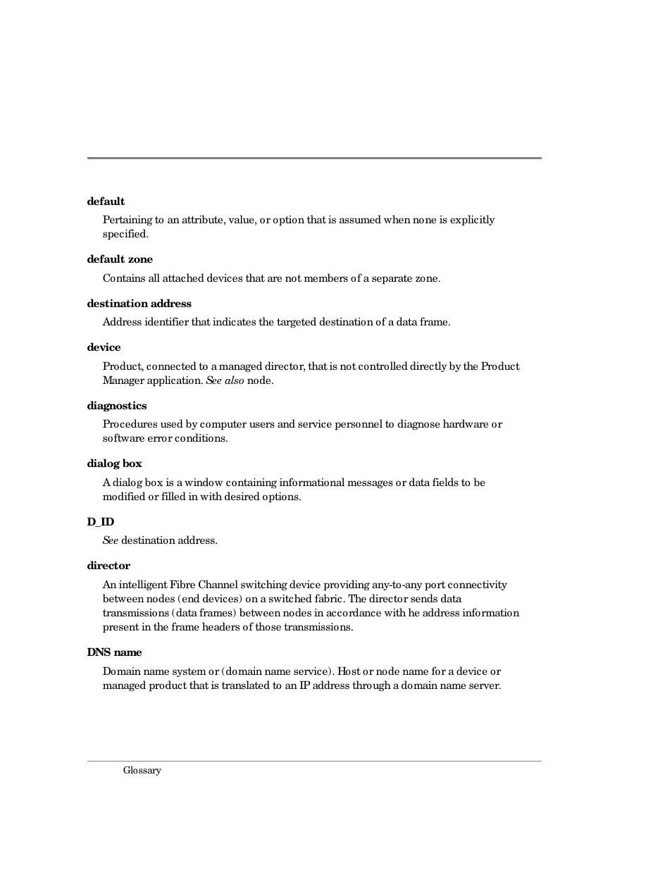 HP Surestore 64 Director Switch User Manual | Page 226 / 260