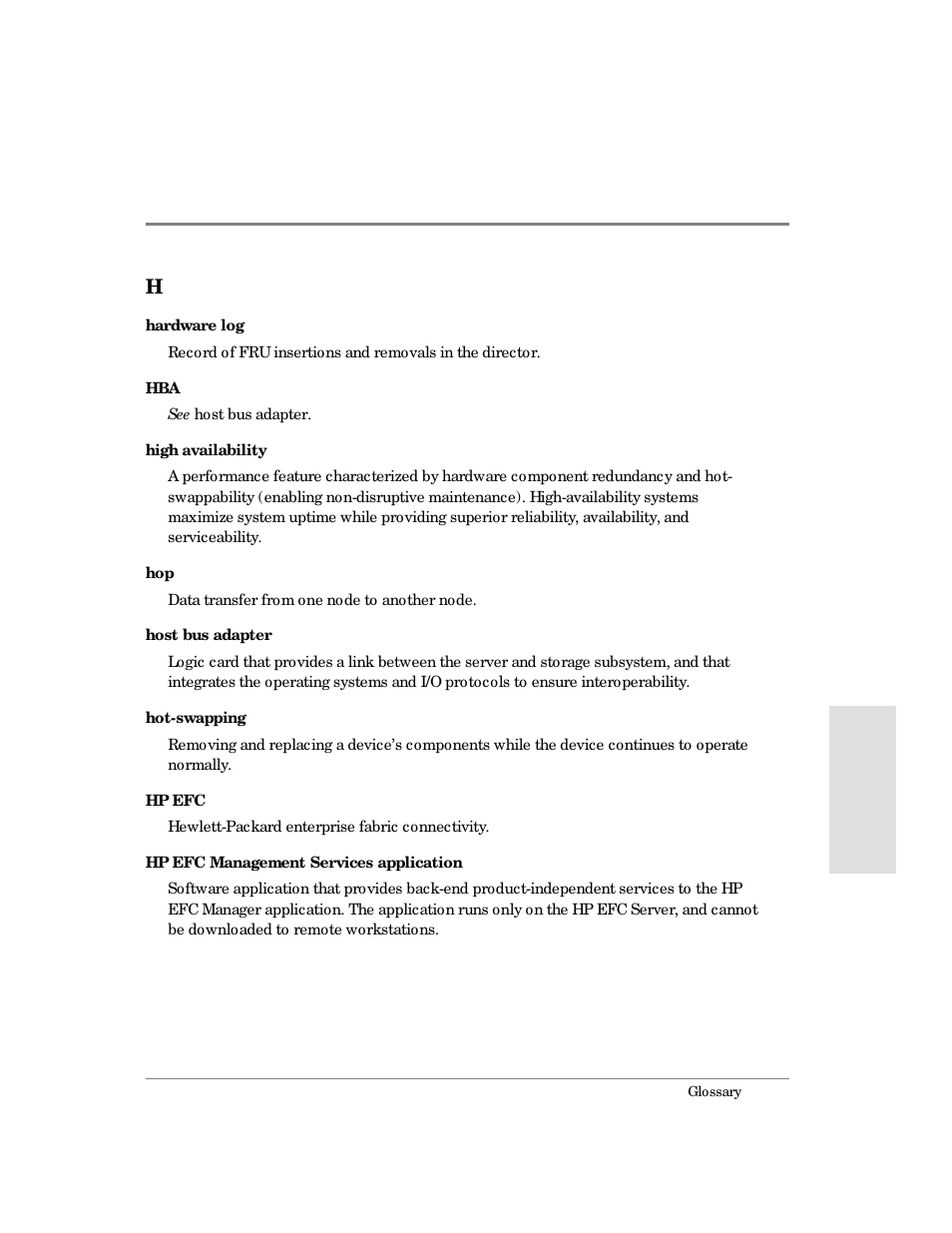 HP Surestore 64 Director Switch User Manual | Page 231 / 260