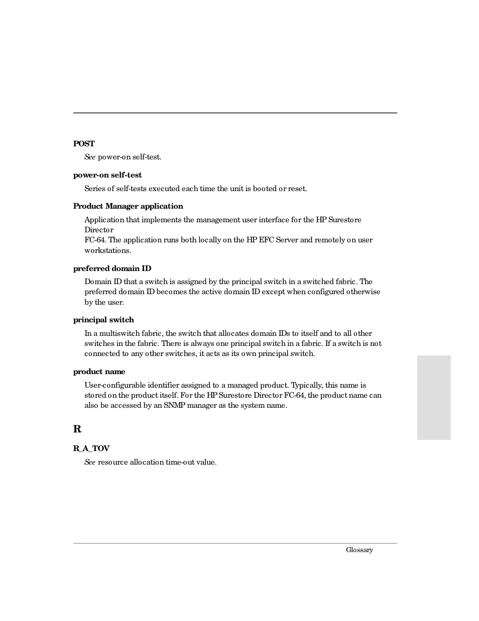 HP Surestore 64 Director Switch User Manual | Page 239 / 260