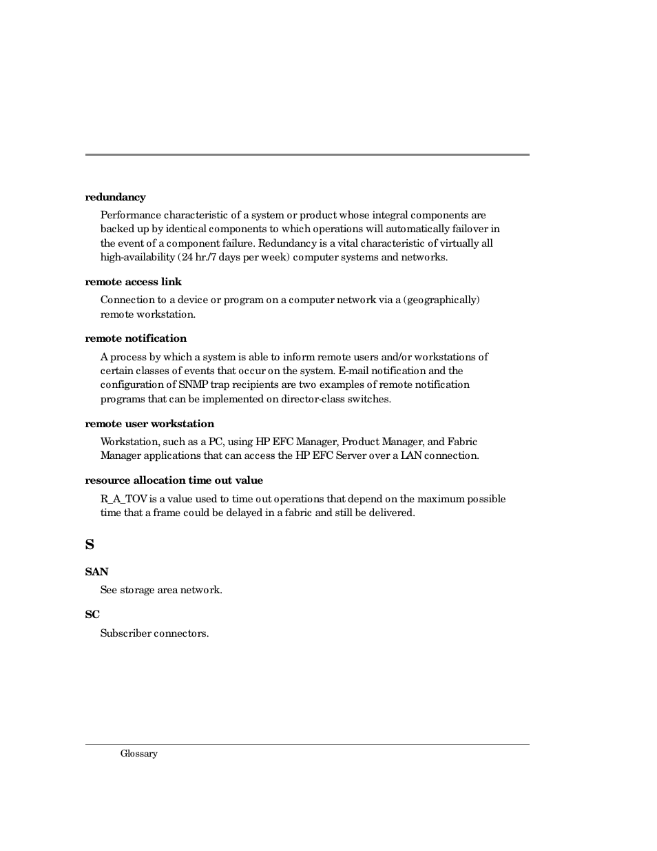 HP Surestore 64 Director Switch User Manual | Page 240 / 260