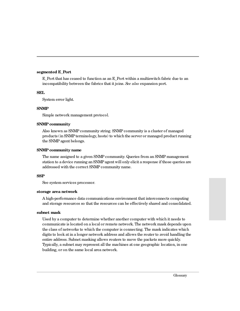 HP Surestore 64 Director Switch User Manual | Page 241 / 260