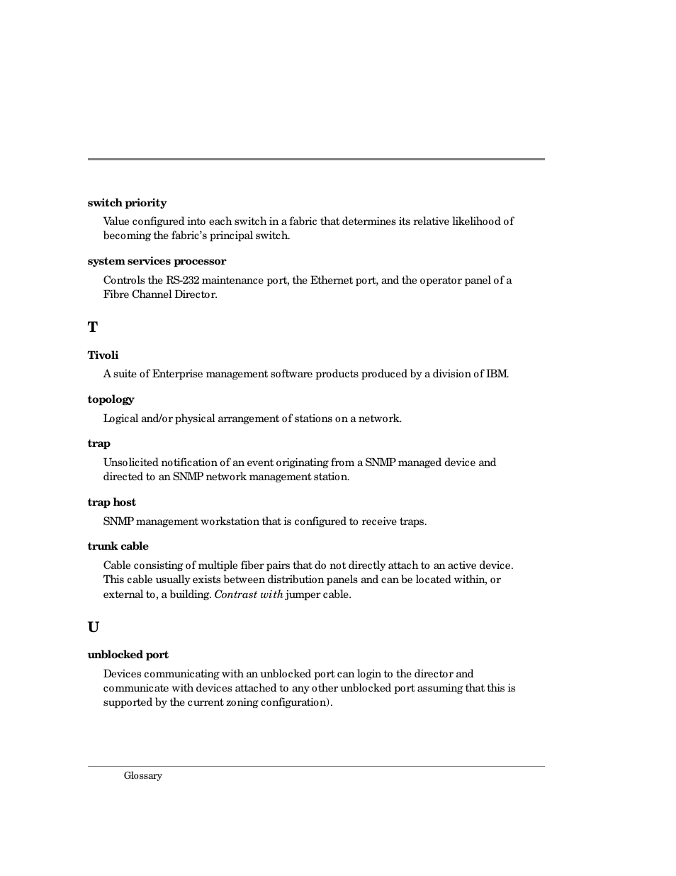 HP Surestore 64 Director Switch User Manual | Page 242 / 260