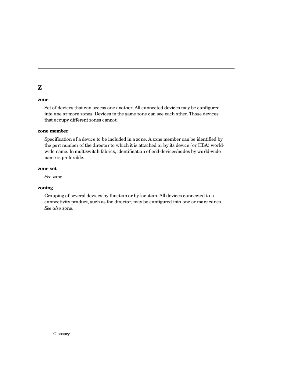 HP Surestore 64 Director Switch User Manual | Page 244 / 260