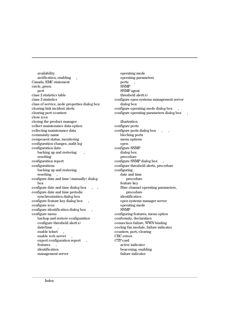 HP Surestore 64 Director Switch User Manual | Page 246 / 260
