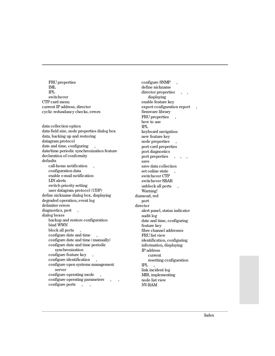 HP Surestore 64 Director Switch User Manual | Page 247 / 260