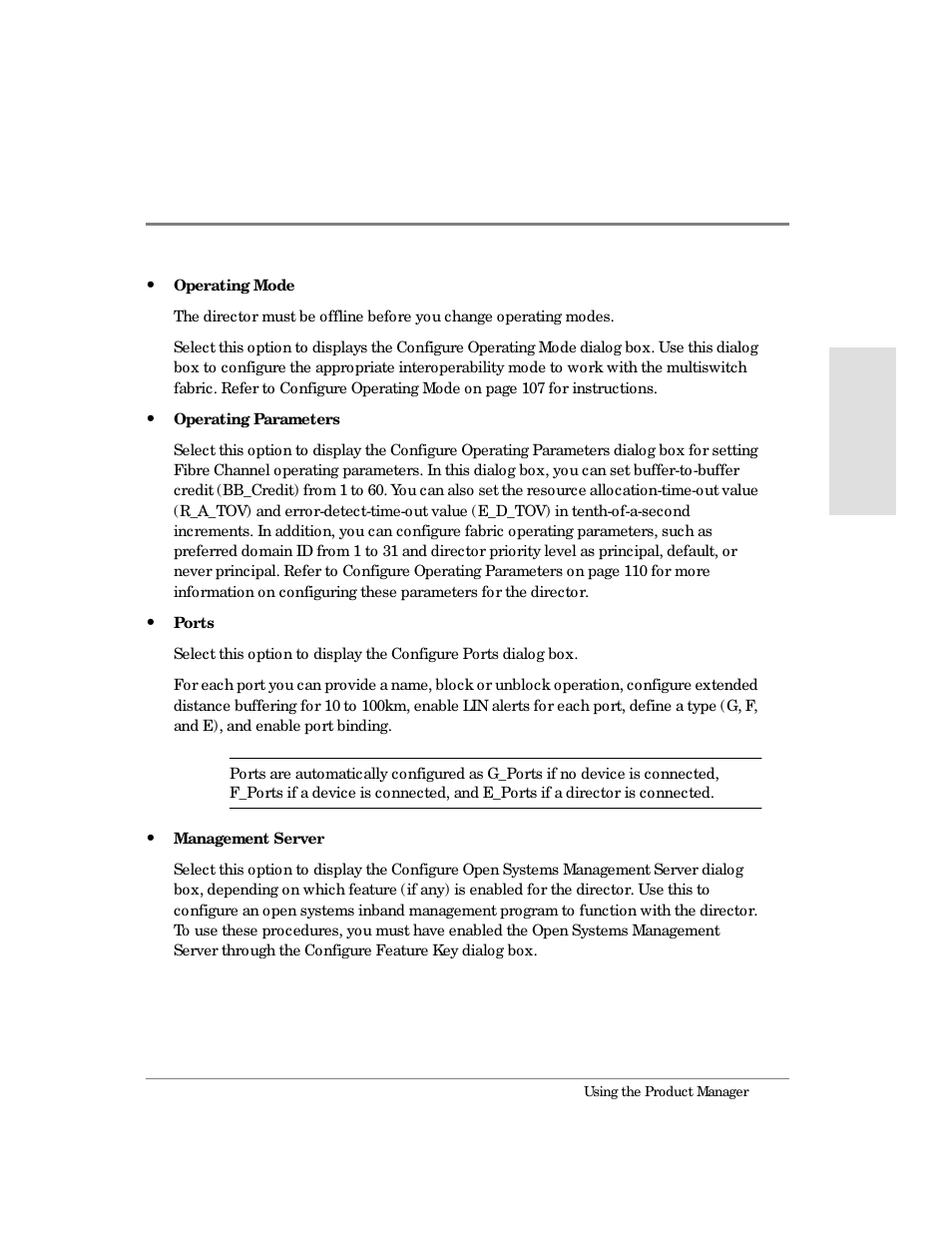 HP Surestore 64 Director Switch User Manual | Page 35 / 260