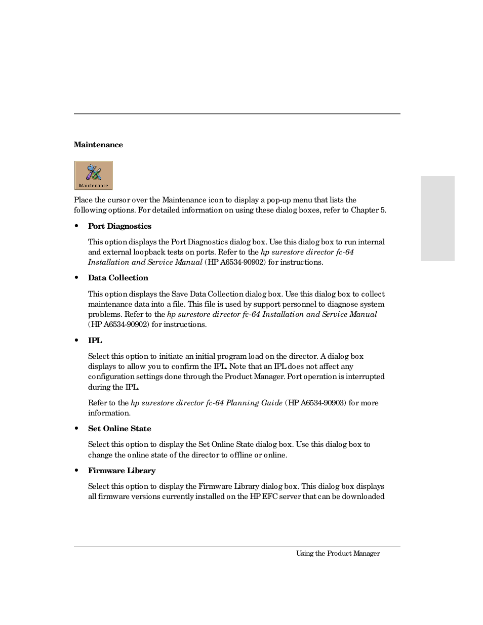 HP Surestore 64 Director Switch User Manual | Page 39 / 260