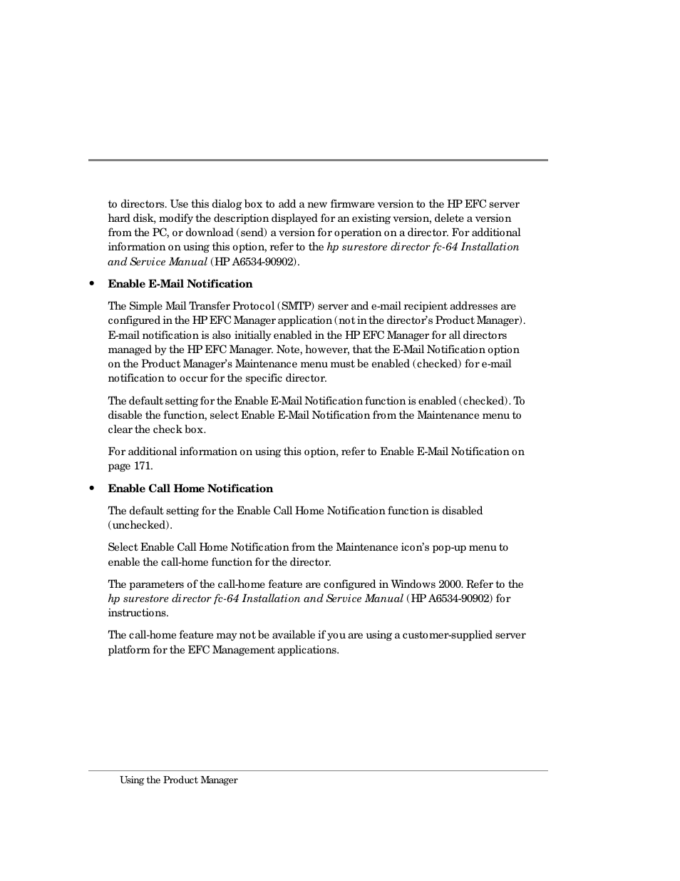 HP Surestore 64 Director Switch User Manual | Page 40 / 260
