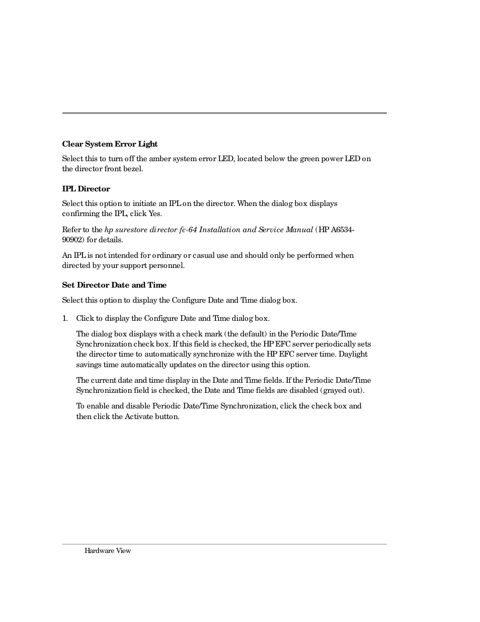 HP Surestore 64 Director Switch User Manual | Page 76 / 260