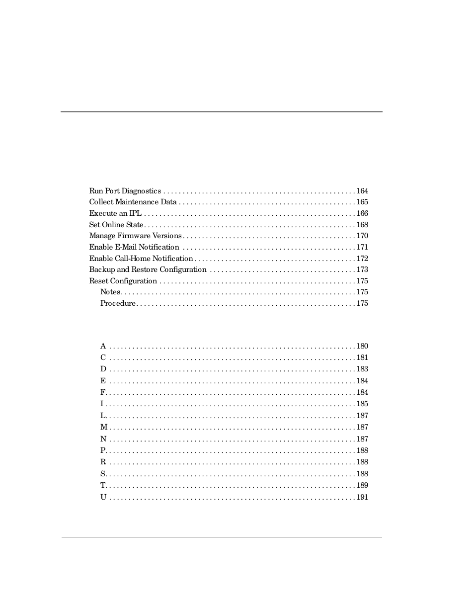 Product manager messages, 5 using maintenance features | HP Surestore 64 Director Switch User Manual | Page 8 / 260