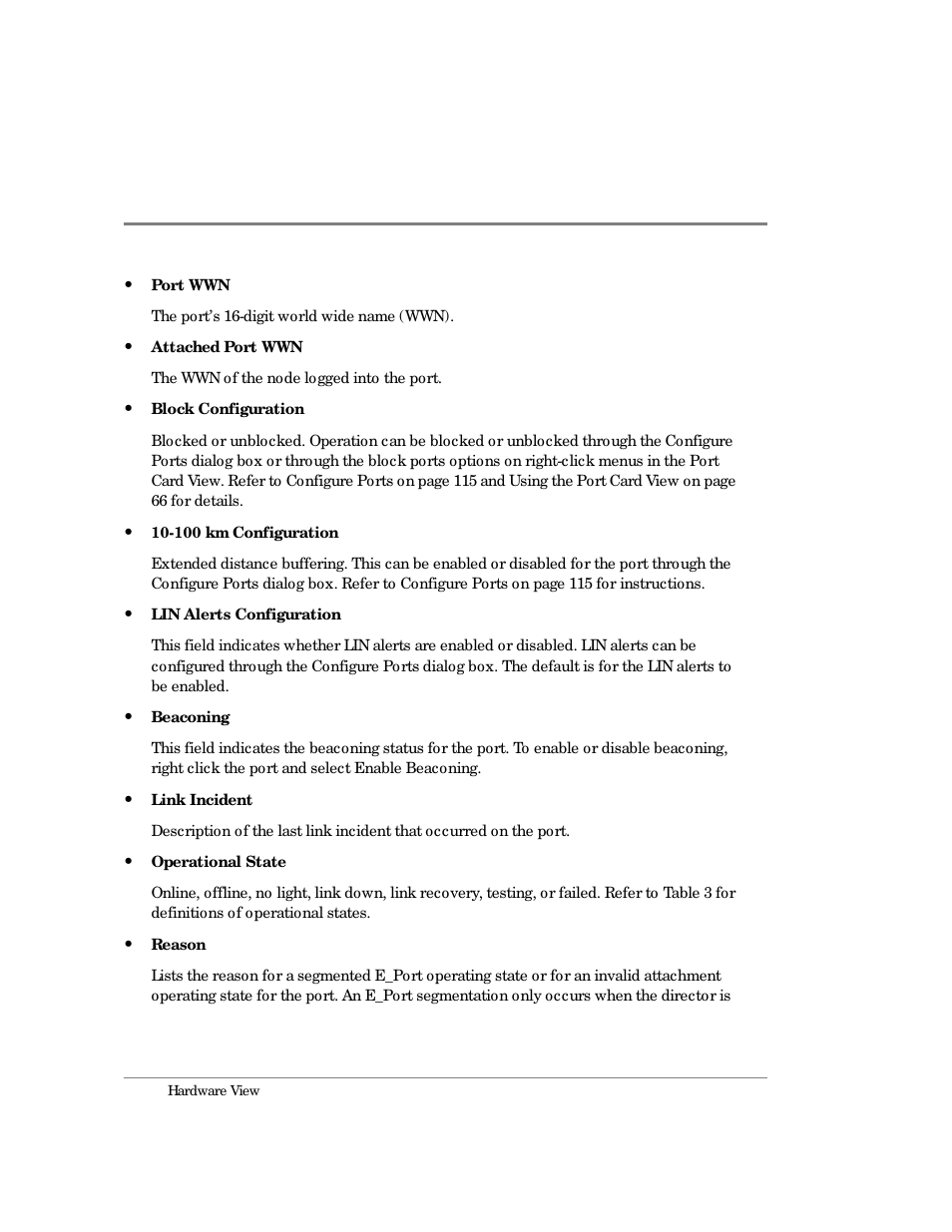 HP Surestore 64 Director Switch User Manual | Page 86 / 260