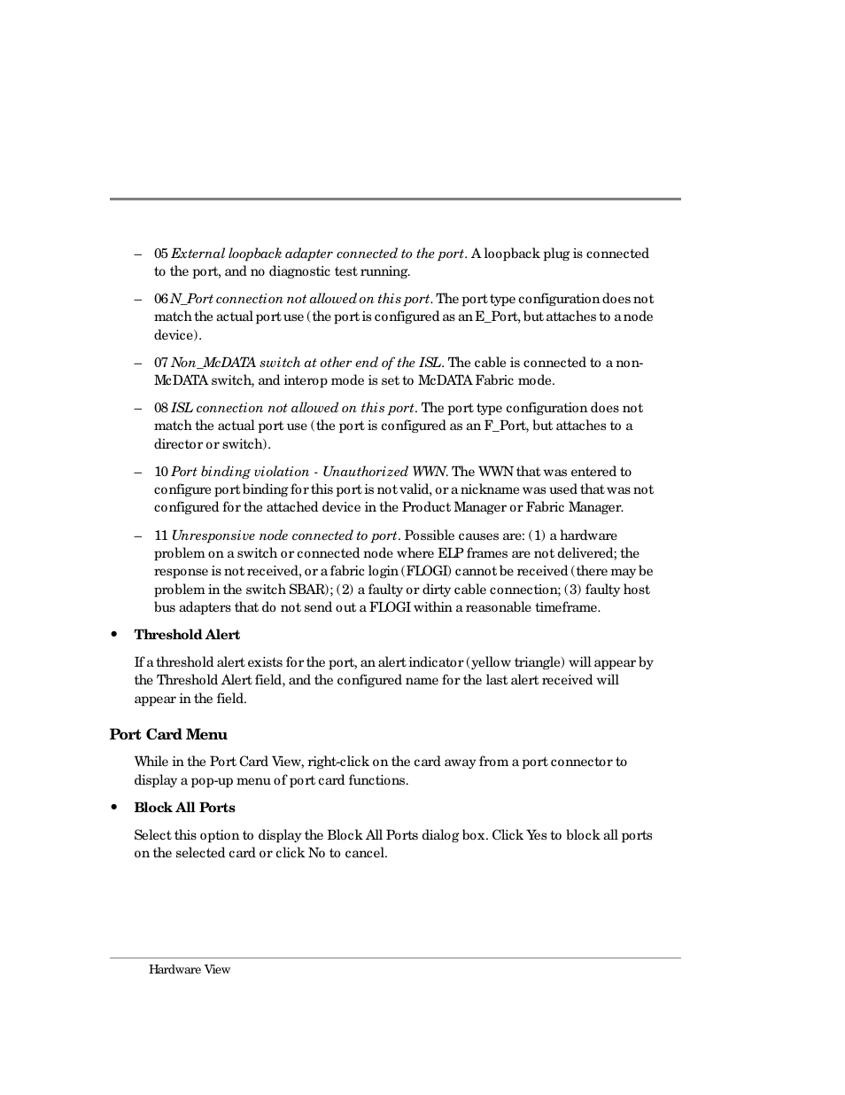 HP Surestore 64 Director Switch User Manual | Page 88 / 260