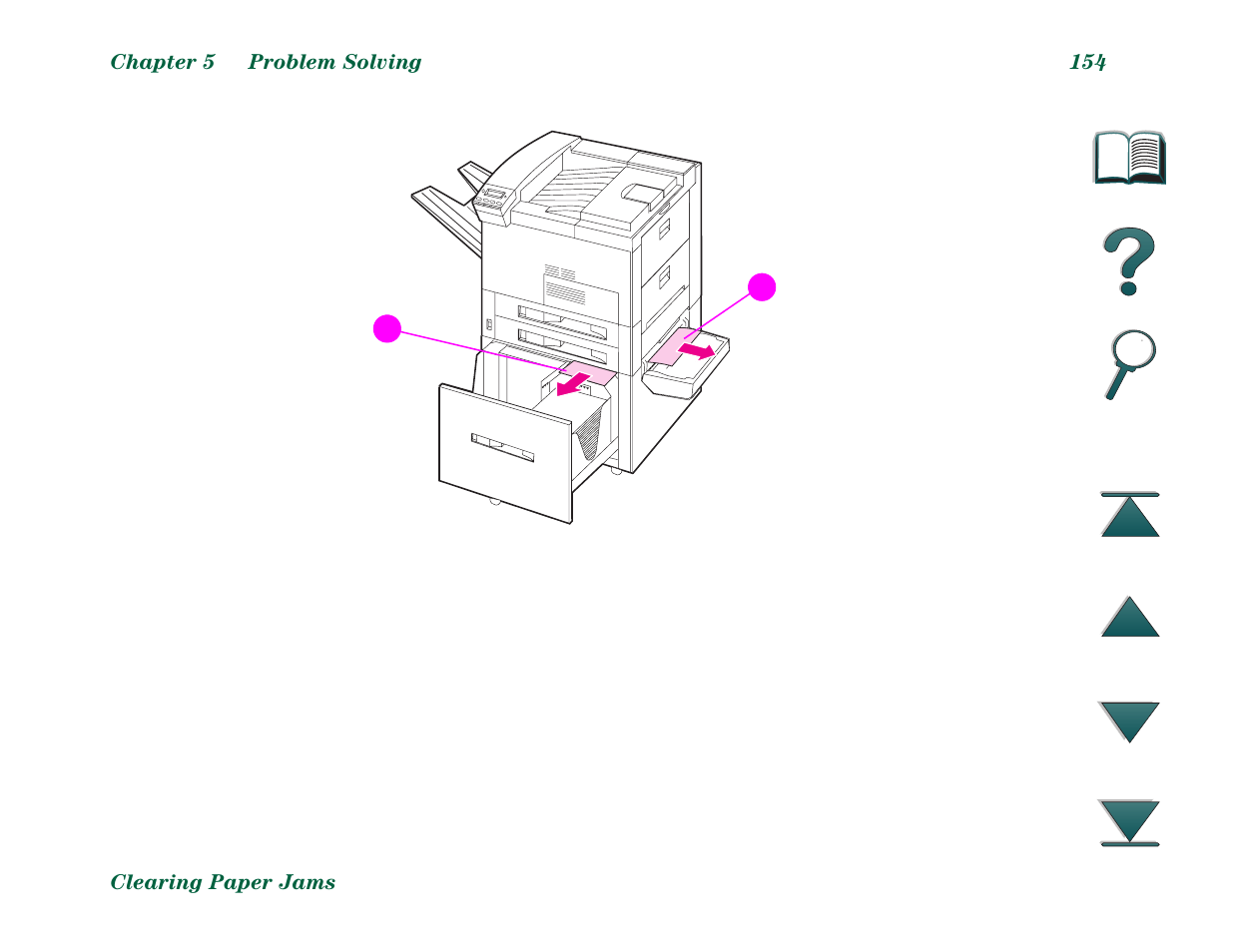 HP LaserJet 8000 Multifunction Printer series User Manual | Page 154 / 362