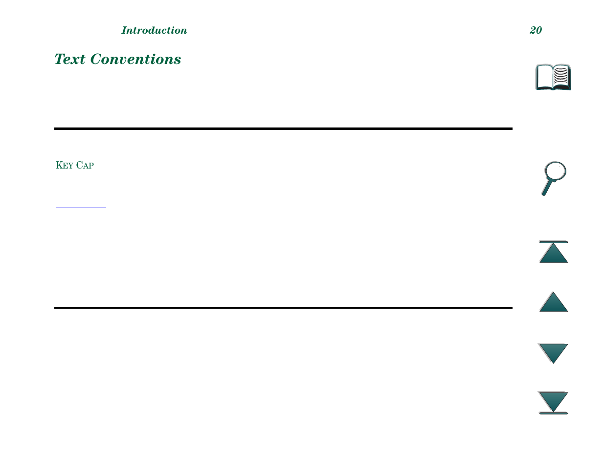 Text conventions | HP LaserJet 8000 Multifunction Printer series User Manual | Page 20 / 362