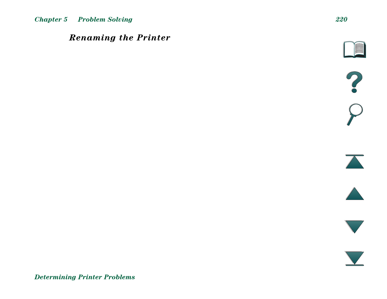 Renaming the printer | HP LaserJet 8000 Multifunction Printer series User Manual | Page 220 / 362