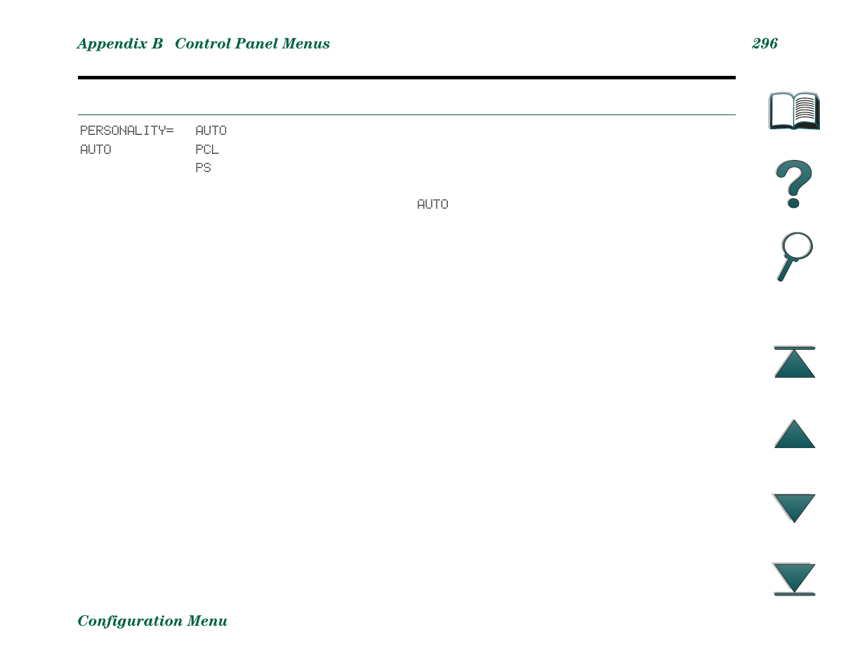 HP LaserJet 8000 Multifunction Printer series User Manual | Page 296 / 362