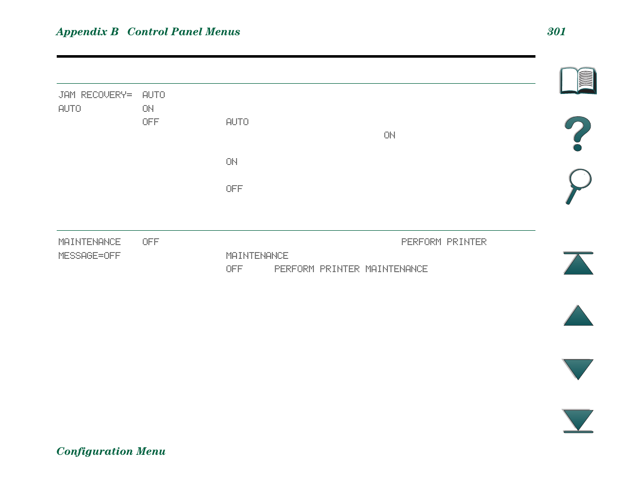 HP LaserJet 8000 Multifunction Printer series User Manual | Page 301 / 362
