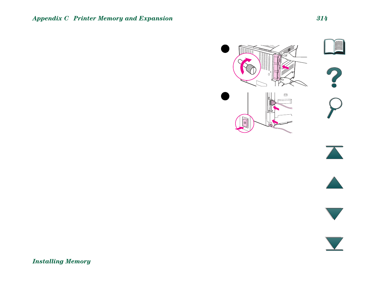 HP LaserJet 8000 Multifunction Printer series User Manual | Page 314 / 362