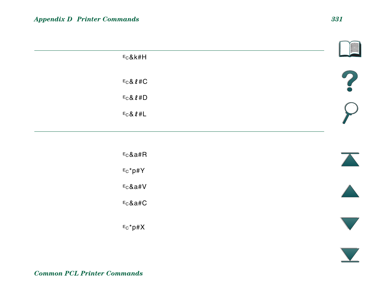 HP LaserJet 8000 Multifunction Printer series User Manual | Page 331 / 362