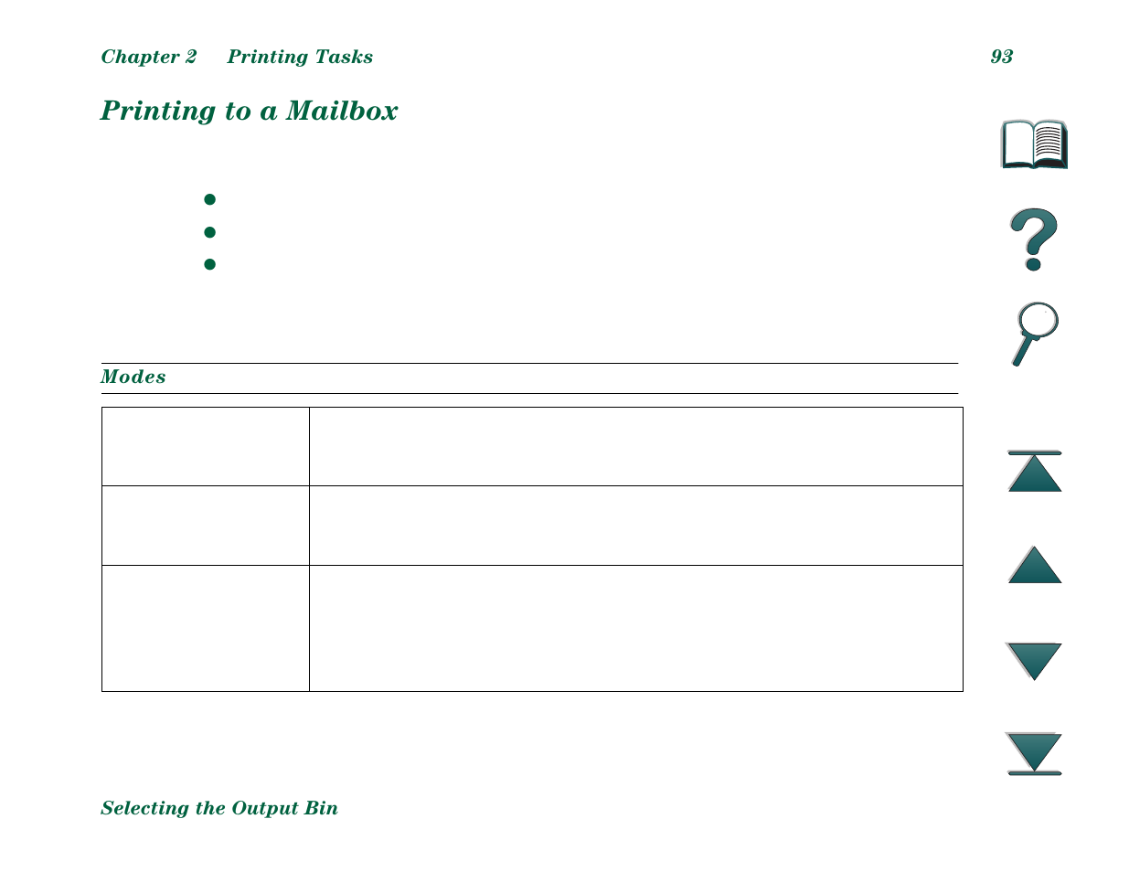 Printing to a mailbox | HP LaserJet 8000 Multifunction Printer series User Manual | Page 93 / 362