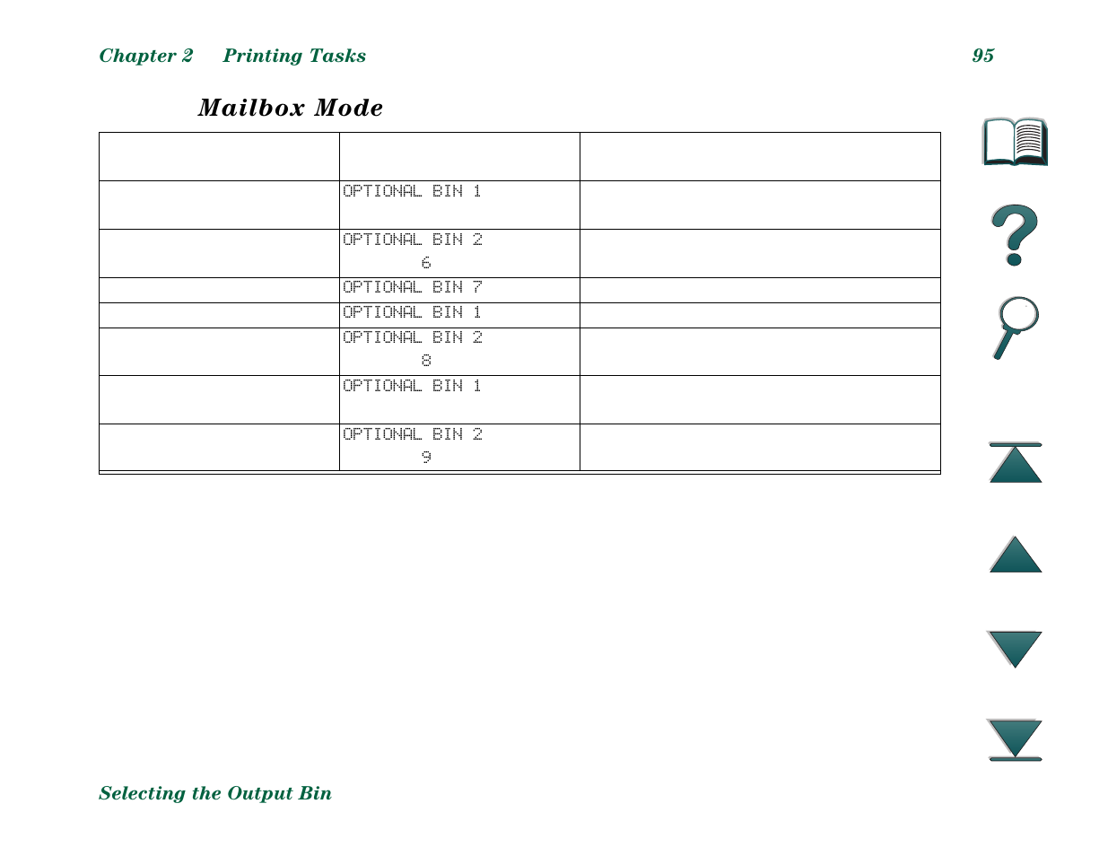 Mailbox mode | HP LaserJet 8000 Multifunction Printer series User Manual | Page 95 / 362