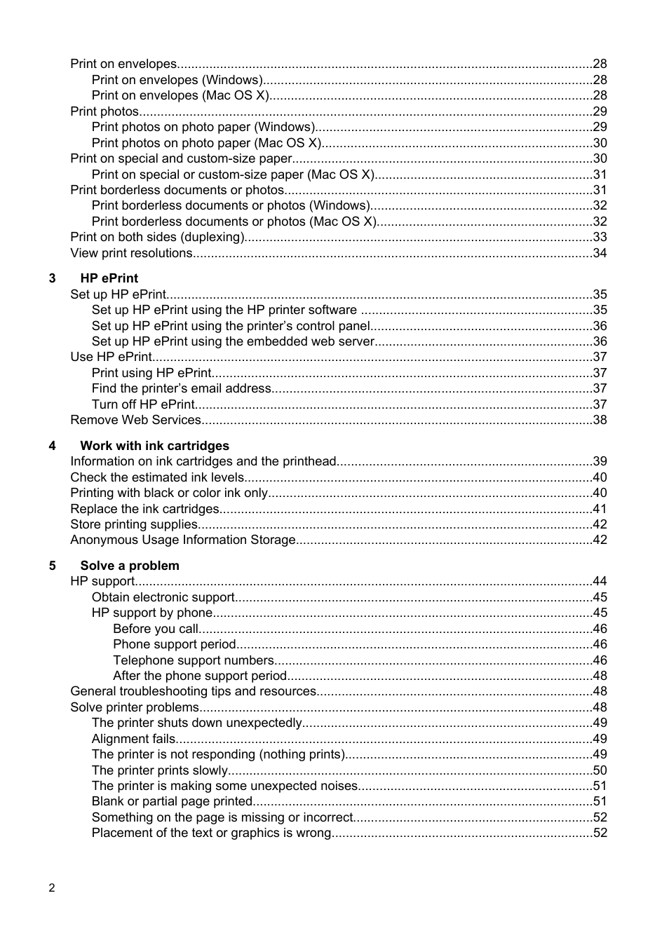 HP Officejet Pro 8100 ePrinter - N811a N811d User Manual | Page 6 / 152