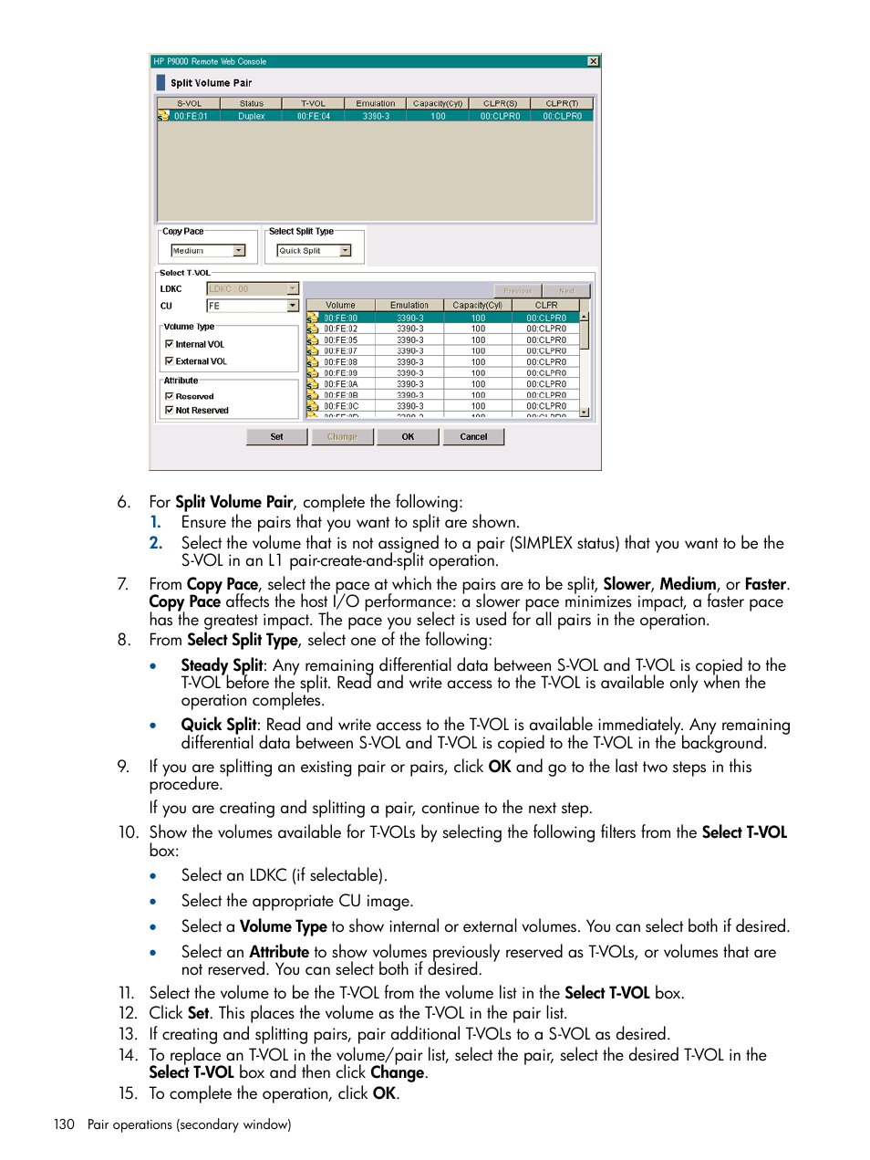 HP XP P9500 Storage User Manual | Page 130 / 155