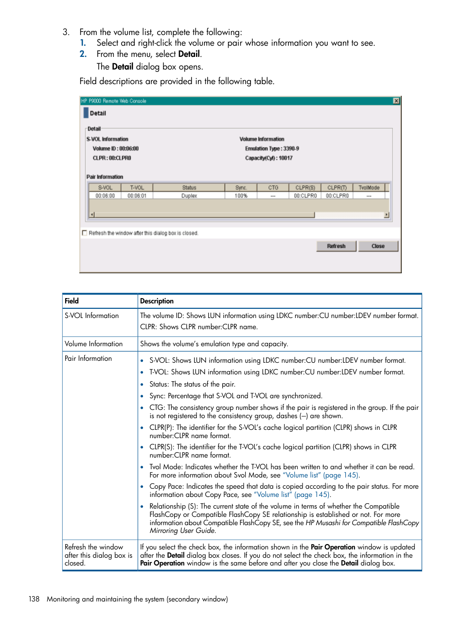 HP XP P9500 Storage User Manual | Page 138 / 155