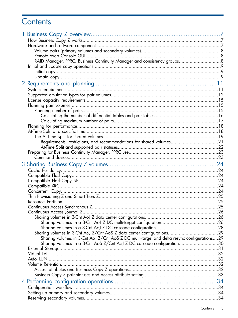 HP XP P9500 Storage User Manual | Page 3 / 155