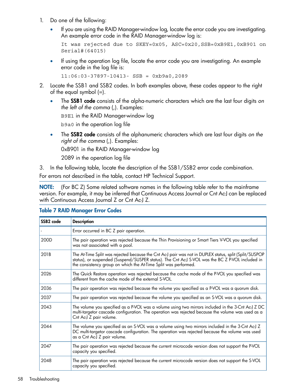 HP XP P9500 Storage User Manual | Page 58 / 155