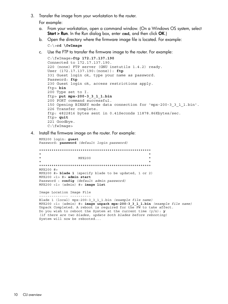 HP MPX200 Multifunction Router User Manual | Page 10 / 147