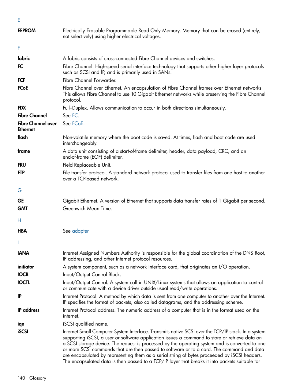 HP MPX200 Multifunction Router User Manual | Page 140 / 147