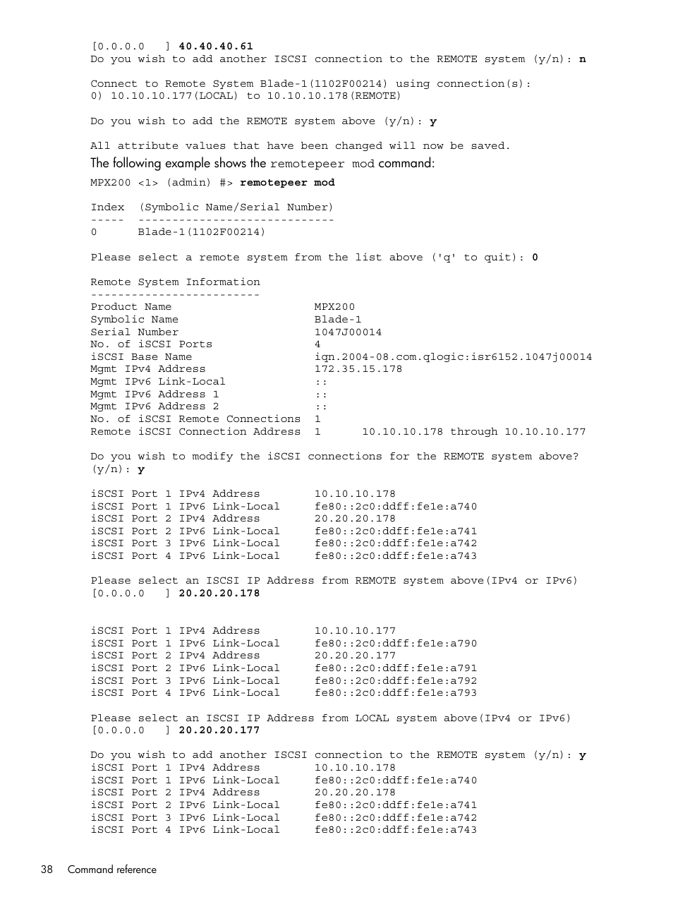 HP MPX200 Multifunction Router User Manual | Page 38 / 147