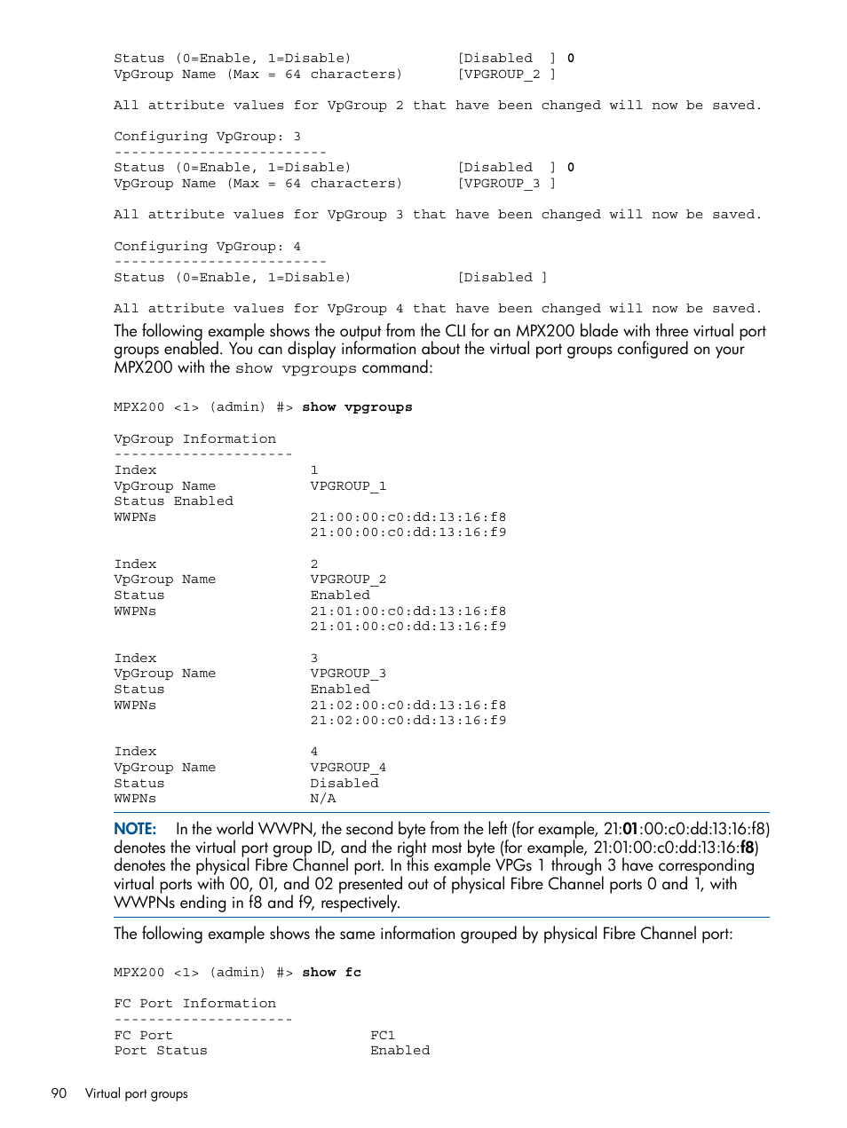 HP MPX200 Multifunction Router User Manual | Page 90 / 147
