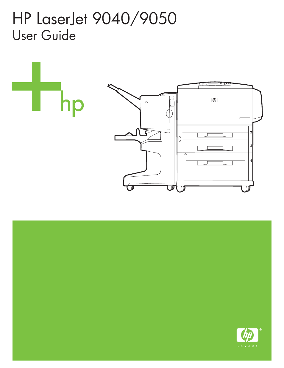 HP LaserJet 9050 Printer series User Manual | 218 pages