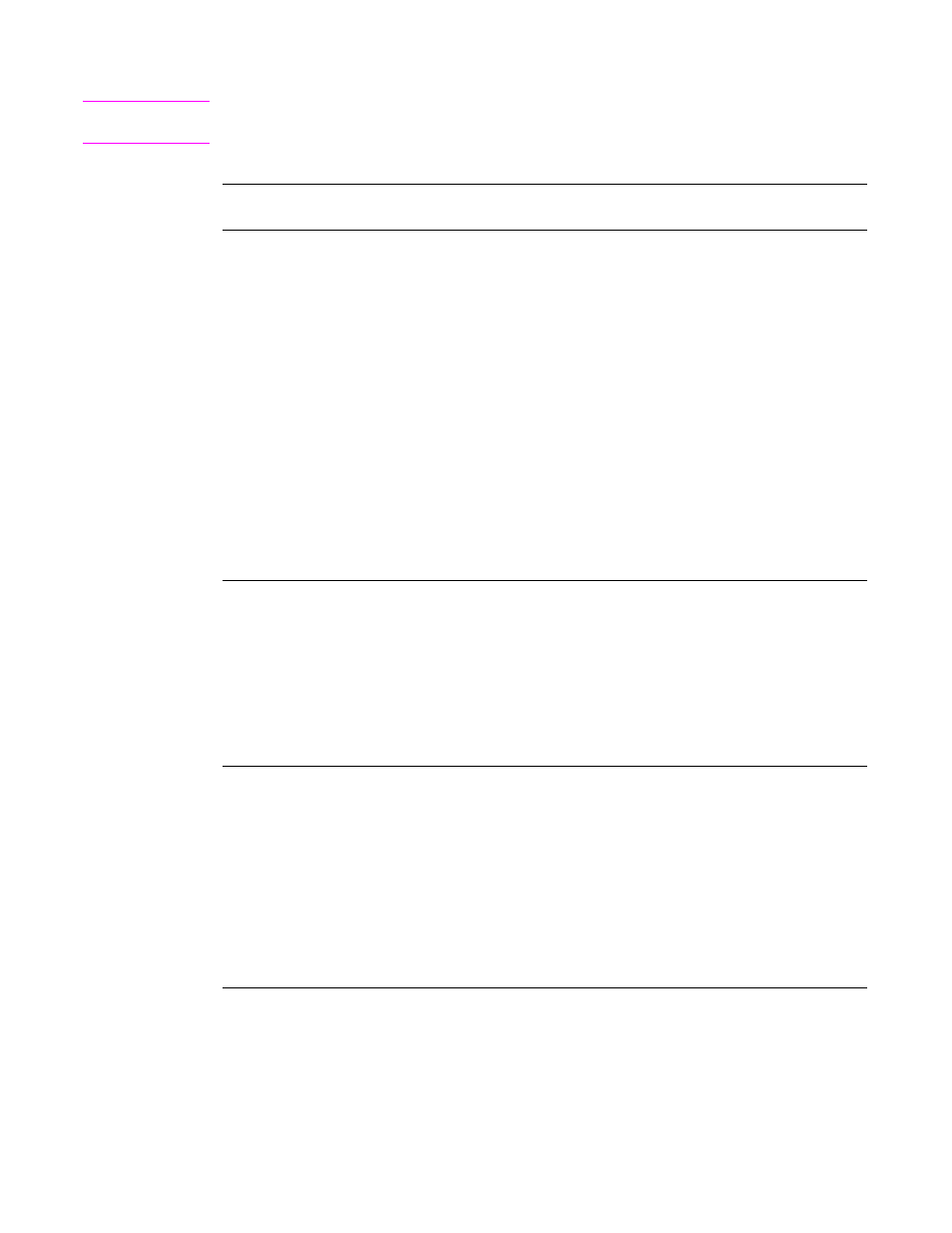 Supported sizes of paper for input and output | HP LaserJet 9050 Printer series User Manual | Page 159 / 218