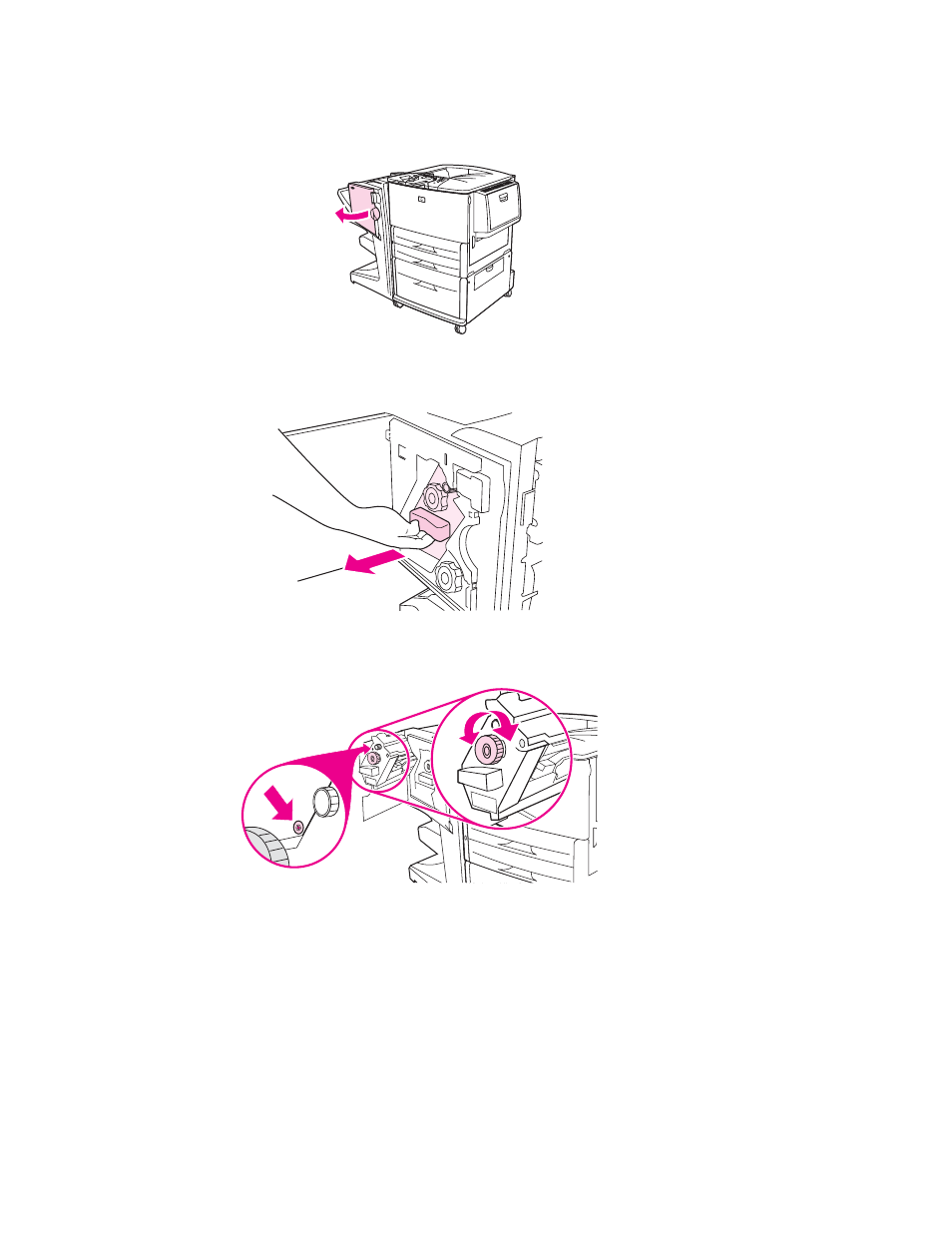 Loading staples | HP LaserJet 9050 Printer series User Manual | Page 66 / 218