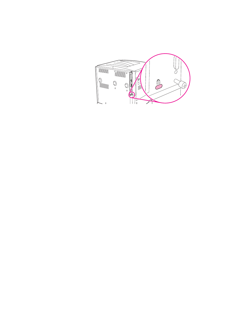 Security lock job storage features, Security lock, Job storage features | HP LaserJet 9050 Printer series User Manual | Page 89 / 218