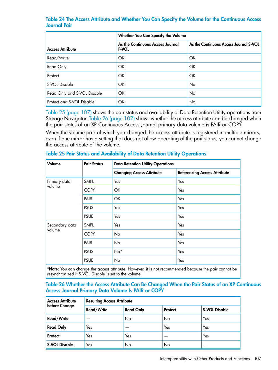 HP XP Continuous Access Software User Manual | Page 107 / 248
