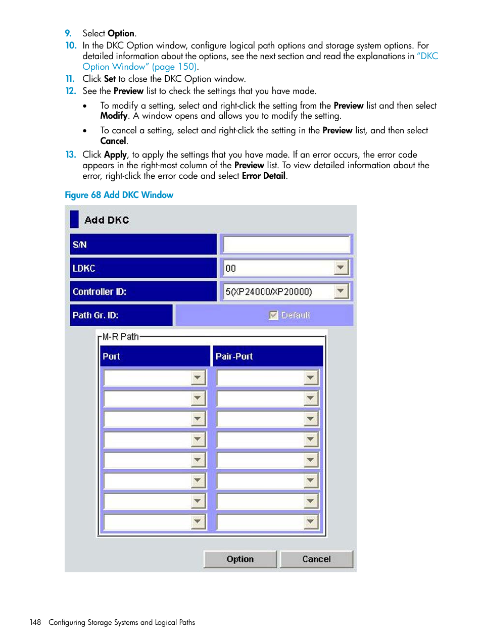 HP XP Continuous Access Software User Manual | Page 148 / 248
