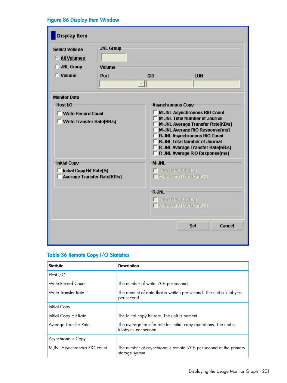 HP XP Continuous Access Software User Manual | Page 201 / 248