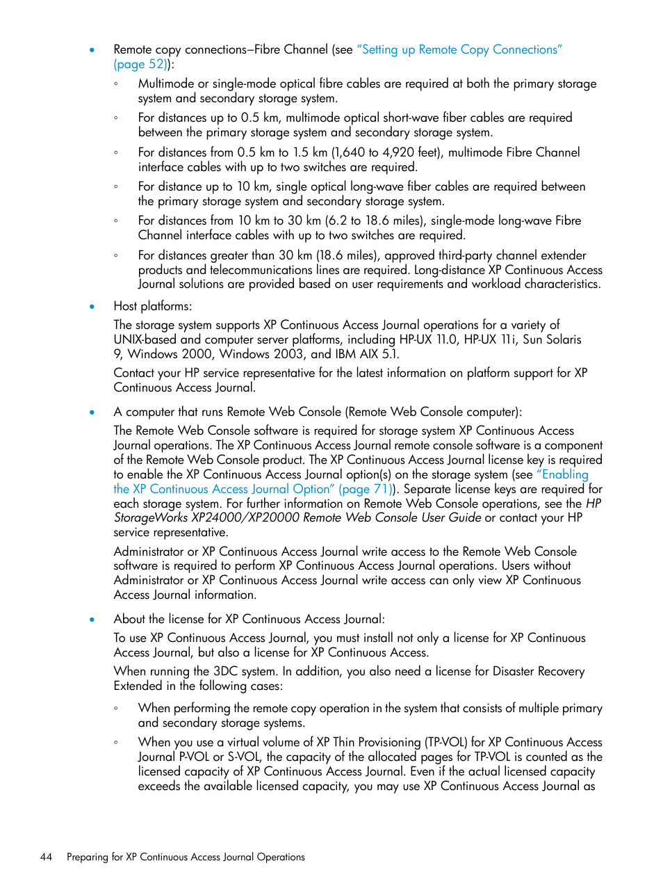 HP XP Continuous Access Software User Manual | Page 44 / 248
