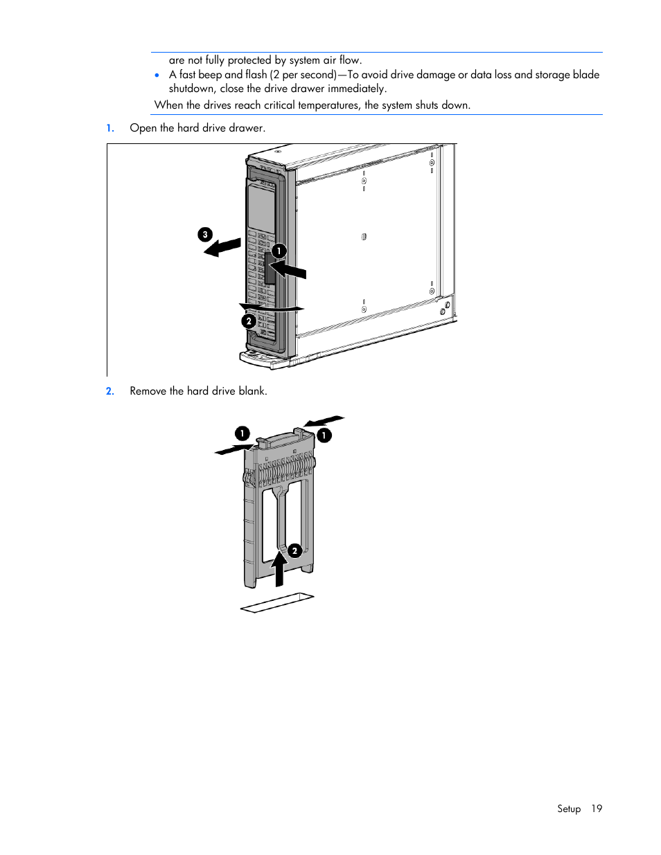 HP D2200sb Storage Blade User Manual | Page 19 / 49