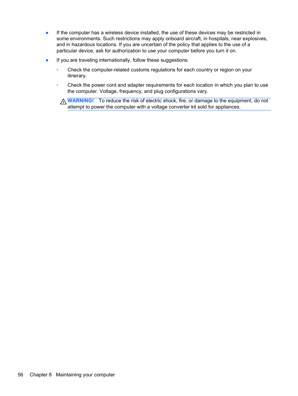 HP Pavilion 13z-p100 CTO x2 PC User Manual | Page 66 / 81