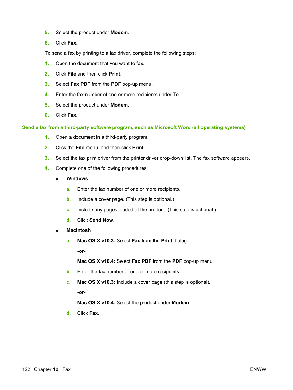 HP LaserJet M1522 Multifunction Printer series User Manual | Page 134 / 254