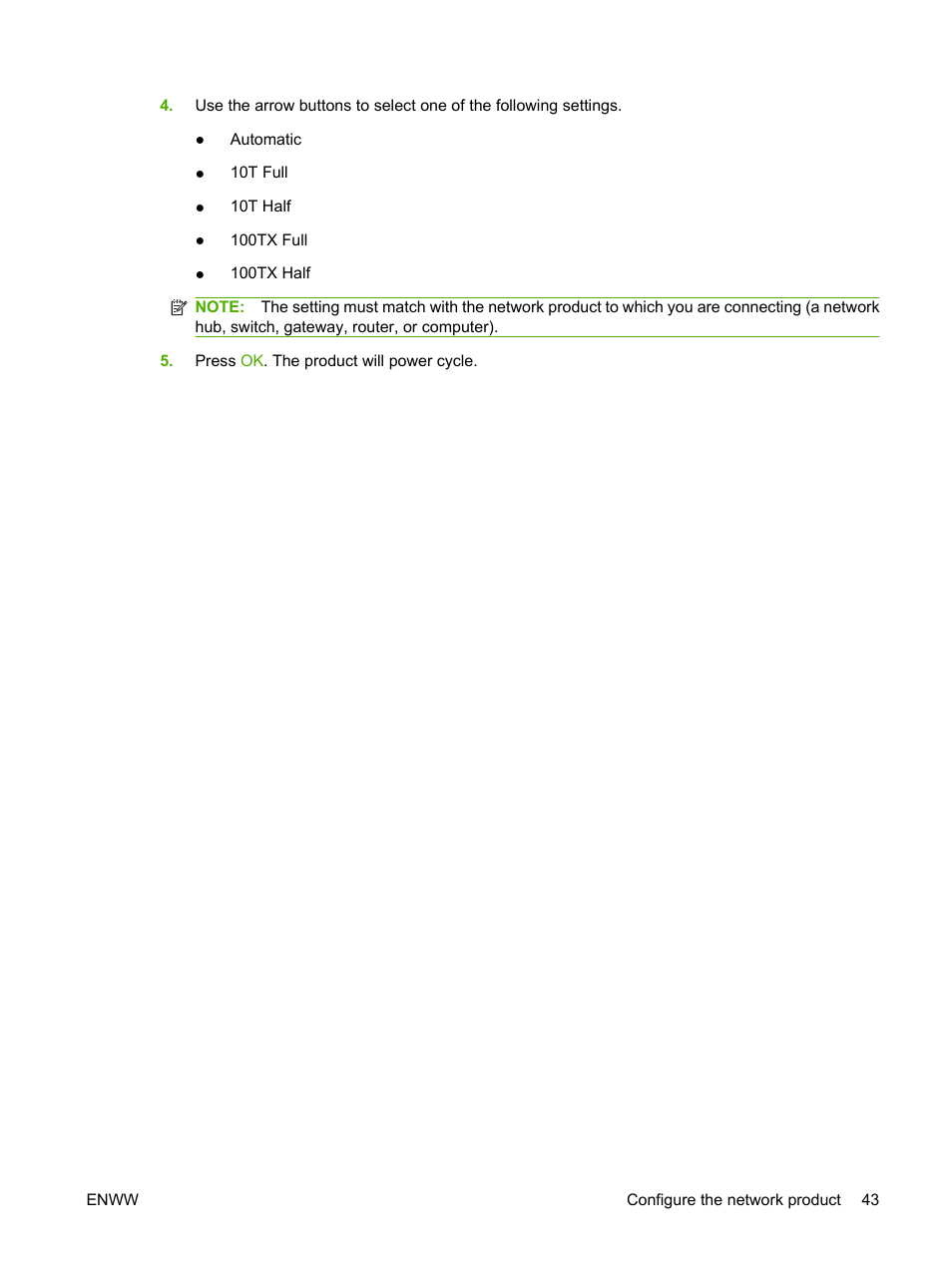 HP LaserJet M1522 Multifunction Printer series User Manual | Page 55 / 254